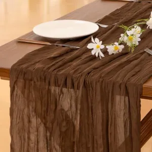 pink-cheesecloth-runner
