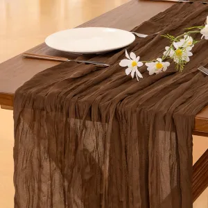pink-cheesecloth-runner