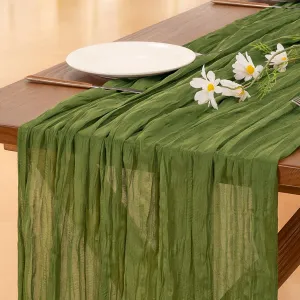 pink-cheesecloth-runner