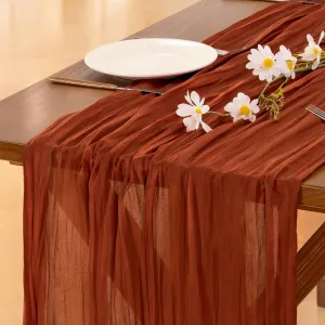 pink-cheesecloth-runner