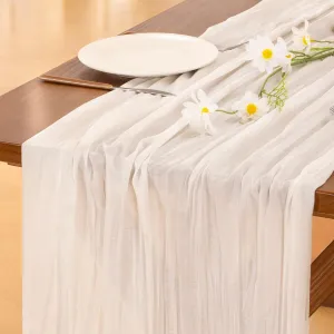 pink-cheesecloth-runner