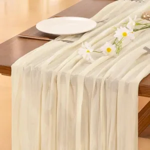 pink-cheesecloth-runner