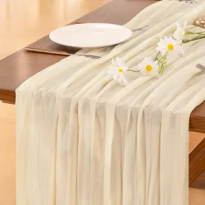 pink-cheesecloth-runner