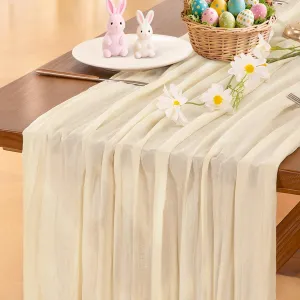 pink-cheesecloth-runner