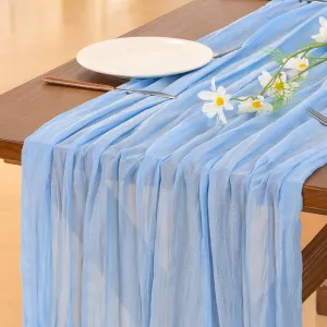 pink-cheesecloth-runner