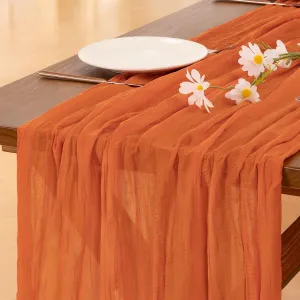 pink-cheesecloth-runner