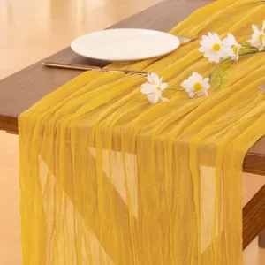 pink-cheesecloth-runner