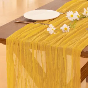 pink-cheesecloth-runner