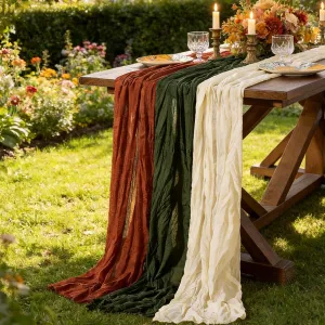pink-cheesecloth-runner