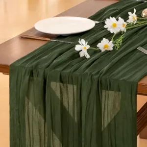 pink-cheesecloth-runner