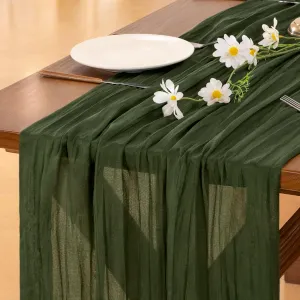pink-cheesecloth-runner