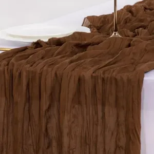 pink-cheesecloth-runner