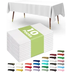 Pureegg White Tablecloth 54x108