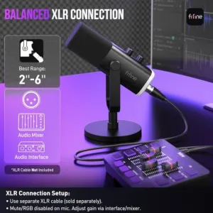fifine-ampligame-am8-mic