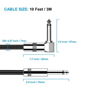 new-bee-guitar-cable-10ft