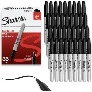sharpie-black-permanent-markers