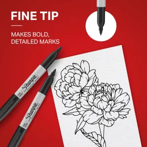 sharpie-black-permanent-markers