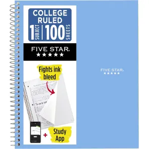 Five Star Spiral Notebook