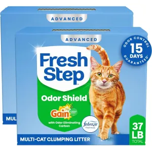 Fresh Step Habarodó Tömörödő Macskaalom – 2db csomag