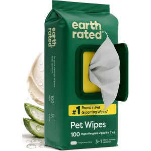 Earth Rated Wipes 100ct - Pinakamahusay na Wipes para sa Aso at Pusa