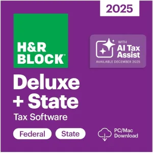 H&R Block Deluxe 2025