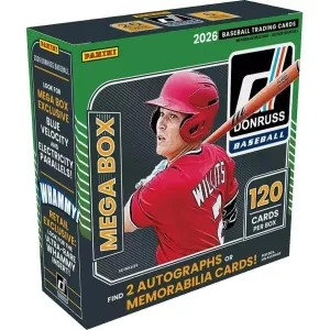 Panini Donruss Baseball Mega Box