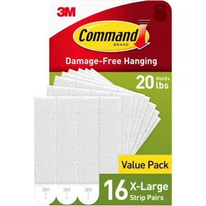 Command 20lb X-Large Strips