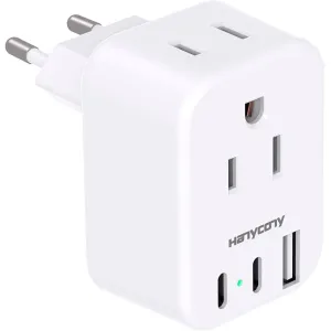 European Travel Plug Adapter