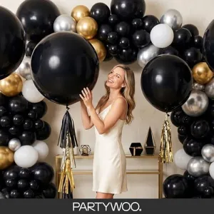 black-balloon-party-pack