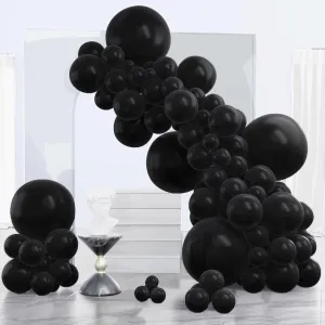 Black Balloon Party Pack