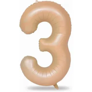 40-inch-beige-number-1-balloon
