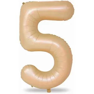 40-inch-beige-number-1-balloon