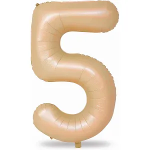 40-inch-beige-number-1-balloon