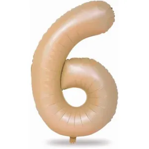 40-inch-beige-number-1-balloon