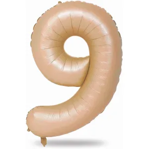 40-inch-beige-number-1-balloon