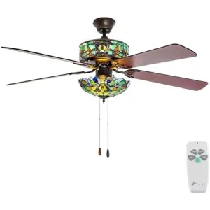 stained-glass-ceiling-fan
