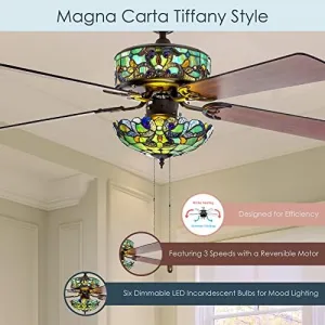 stained-glass-ceiling-fan