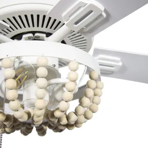 Coastal Bead Ceiling Fan