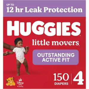 Huggies Little Movers Size 4