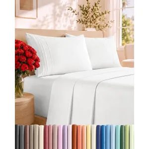 Queen Size 4 Piece Sheet Set