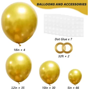 gold-balloons-arch-kit