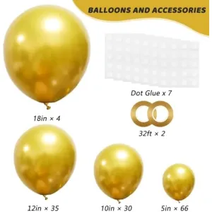 gold-balloons-arch-kit