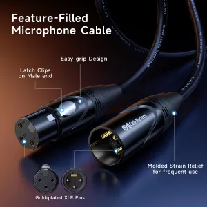 cable-matters-2-pack-premium-xlr-to-xlr-cable-microphone-cable-m-f-6ft