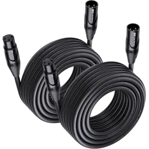 cable-matters-2-pack-premium-xlr-to-xlr-cable-microphone-cable-m-f-6ft