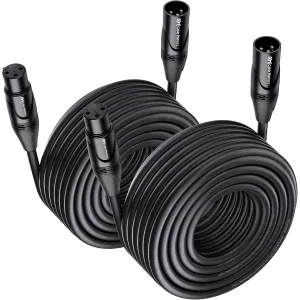cable-matters-2-pack-premium-xlr-to-xlr-cable-microphone-cable-m-f-6ft