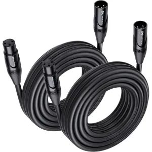 cable-matters-2-pack-premium-xlr-to-xlr-cable-microphone-cable-m-f-6ft