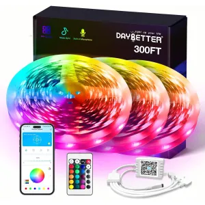 daybetter-led-strip-lights-110ft-rgb-music-sync-smart-app-control-1-roll