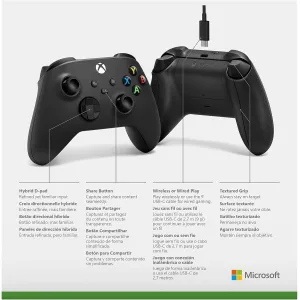 xbox-wireless-gaming-controller-usb-c-cable-carbon-black-consoles-pcs-tvs-mobile-and-more-textured-grip-wireless-bluetooth-usb-c-connectivity