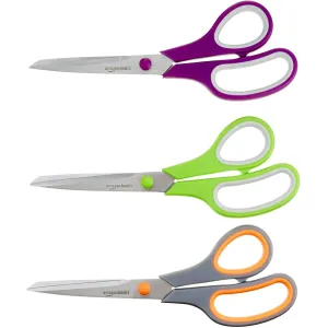 Tijeras Amazon Basics 3-Pack
