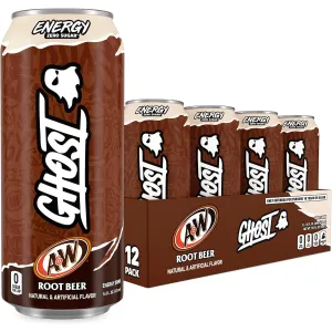 GHOST 에너지 음료 A&W 맛 - 무설탕 12캔